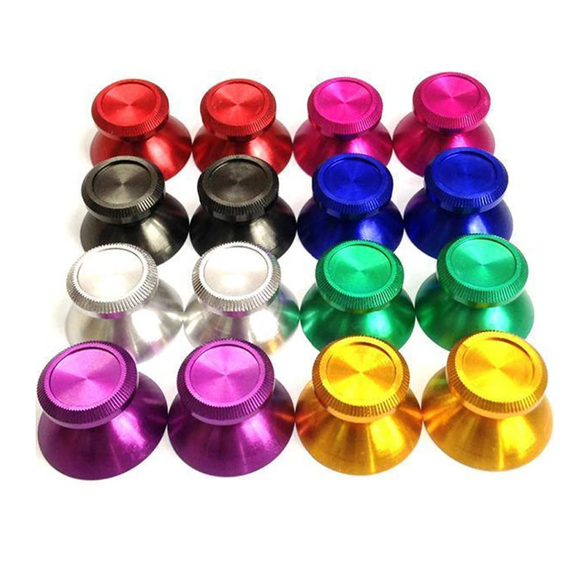 2PC Metal Joystick Grip Cap Analog Thumb stick Cover For PS4 Xbox One Gamepad Controller thumbstick Replacement | Электроника