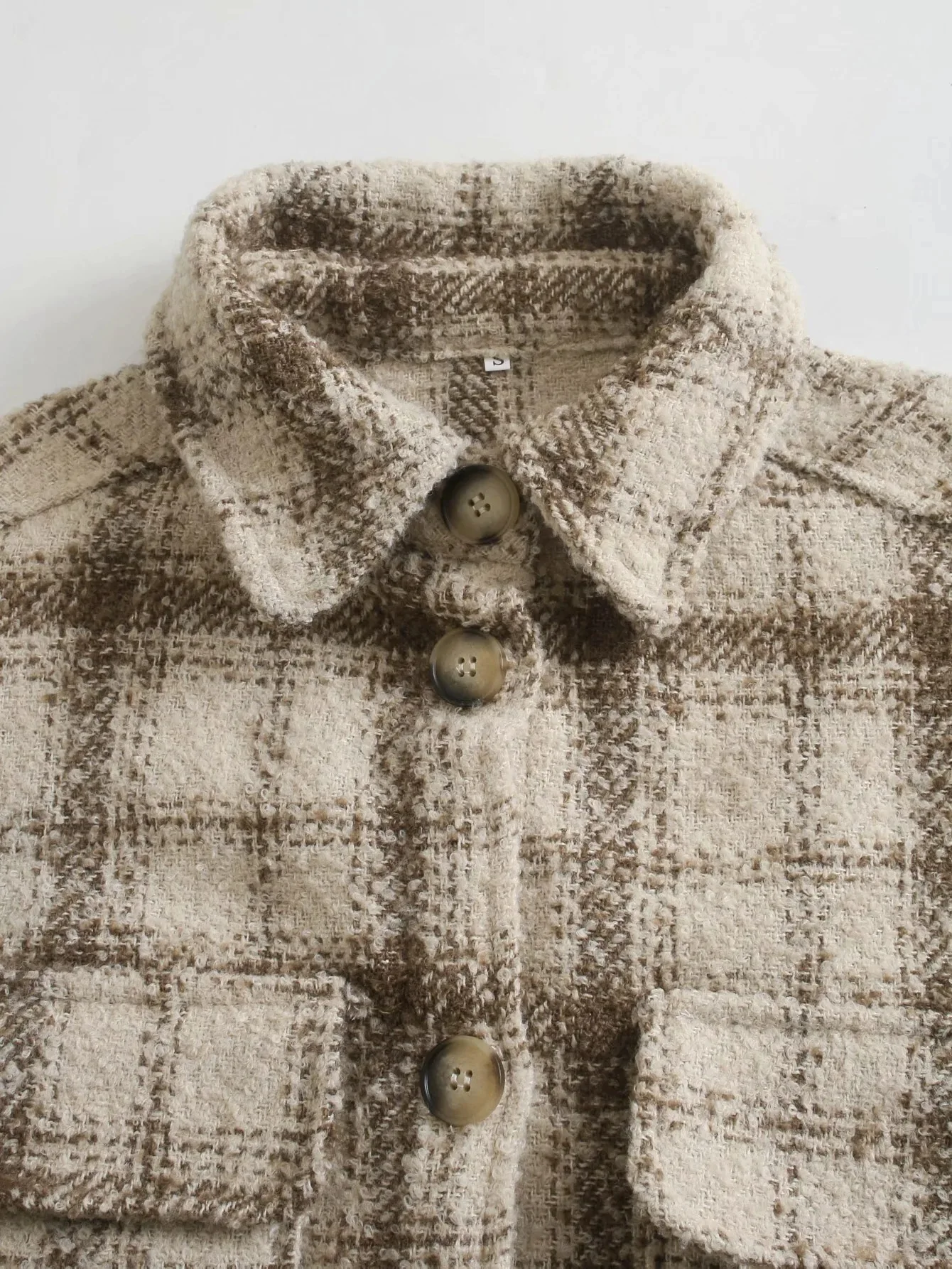 

Jacket Shirt Plaid Shirt Coat Oversize Casual Women Suits Turn Down Collar Long Sleeve Outwear Autumn Shirt Jacket Coat Suit Top