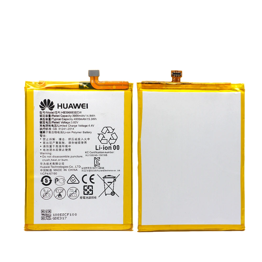 Батарея для huawei HB396693ECW 3900 ма-ч для huawei Коврики 8 NXT-AL10 NXT-TL00 NXT-CL00 NXT-DL00 Замена телефон Батарея