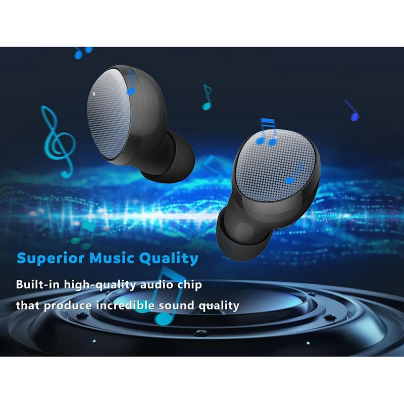 TWS PX6 беспроводные наушники Новые Bluetooth V5.0 Мини спортивная Гарнитура 3D стерео звук наушники 100 метров передача с двойным микрофоном