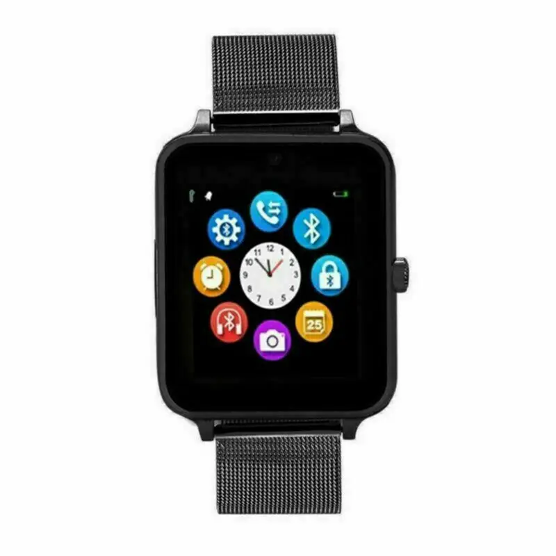 Смарт-часы Z60 из нержавеющей стали с Bluetooth для Samsung iphone Android | Электроника