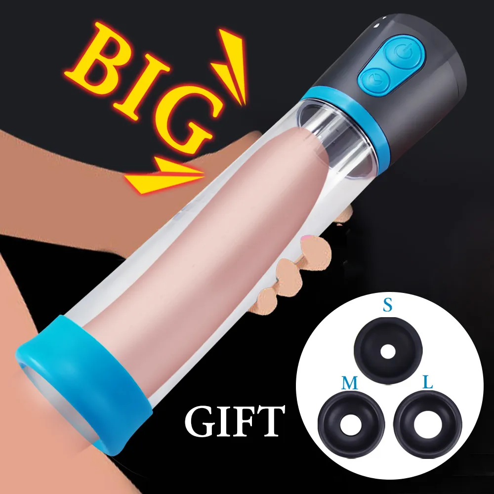 Электрический насос для пениса Секс-игрушки Для мужчин мужской мастурбатор по