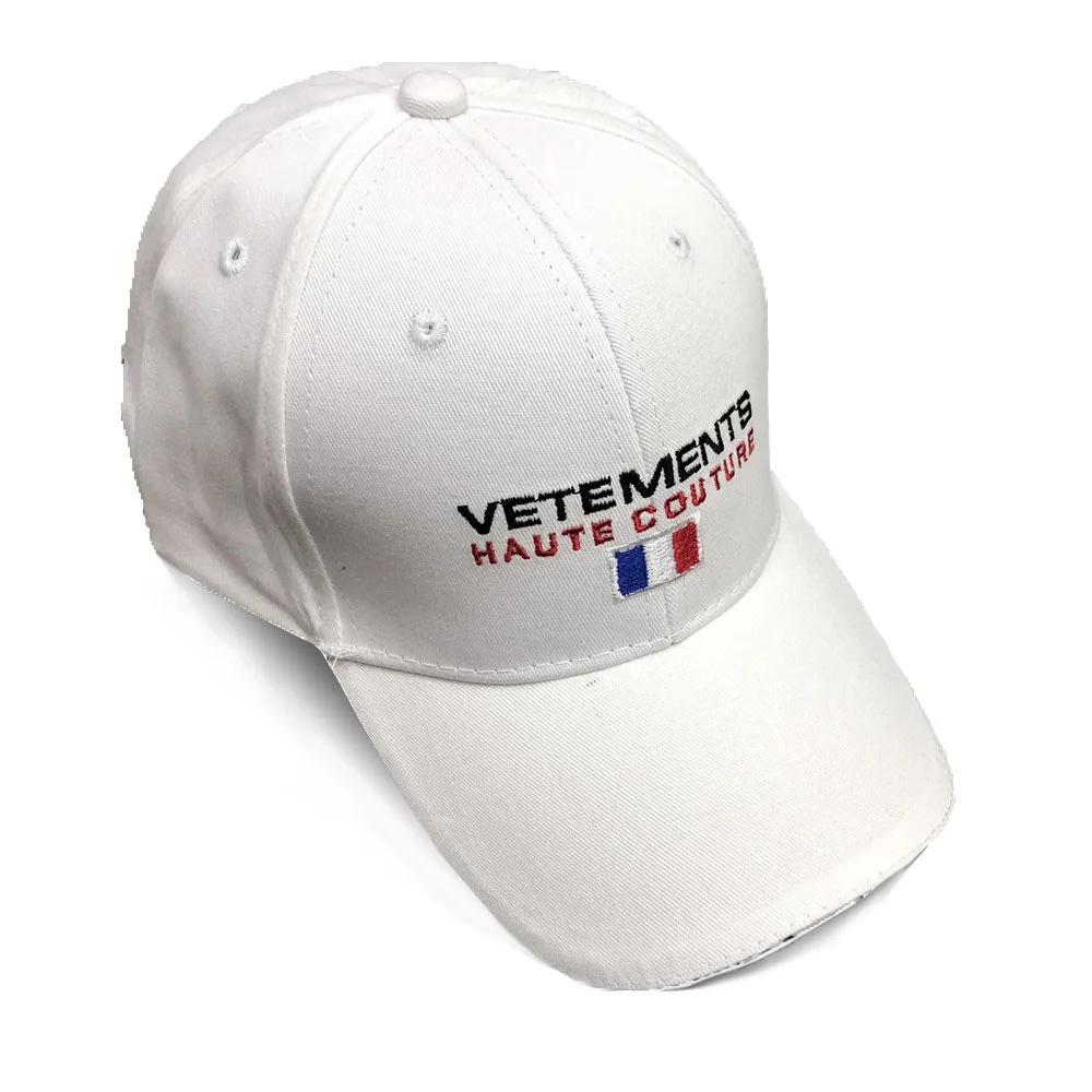 Мужская и женская бейсболка с вышивкой французским флагом | Аксессуары для