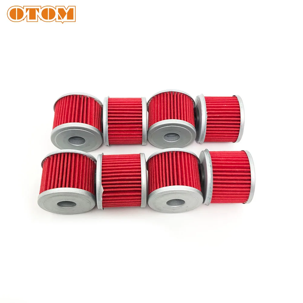 Масляные Фильтры OTOM 2 6PcsMotorcycle для HONDA CRF CRF150R CRF250R CRF250X CRF450R CRF450X очиститель