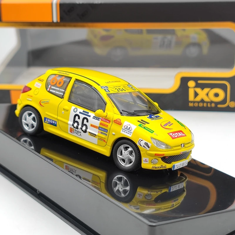 1:43 IXO для P ~ 206 XS #66 S.Ogier J.I Rallye Terre de Provence 2006 RAM698 литые под давлением модели