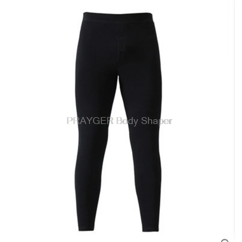 7XL Thermal Underwear For Men Winter Buttoms Thick Fleece Leggings Male Big Large Waist 