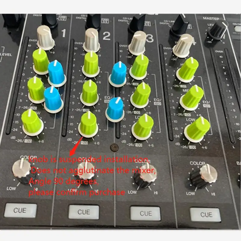 50 шт. сменная Вращающаяся ручка эквалайзера для Pioneer DJ MIXER DJM djm-2000 900 850 750 700 800 DAA1176