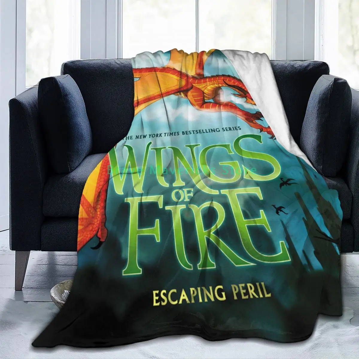 

A Wings Of Fire Blanket Second Arc Escaping Peril Throw Blankets For Home Decoration Soft Cozy Flannel Fleece Christmas Gifts