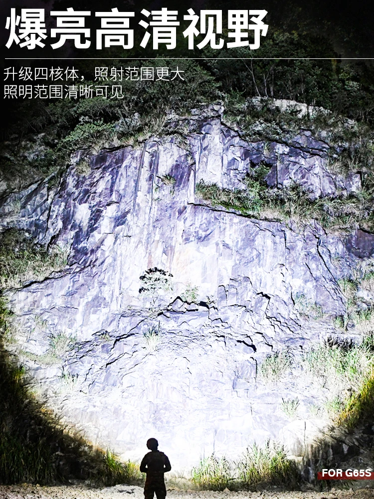 Comprar Portátil Al Aire Libre Linterna De Seguridad De Largo Alcance Banco De Energía Usb Linterna Convoy Poderoso Taschenlampe De Camping BI50FL