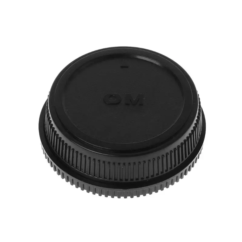 

2021 New Rear Lens Body Cap Camera Cover Anti-dust Mount Protection Plastic Black for Olympus OM