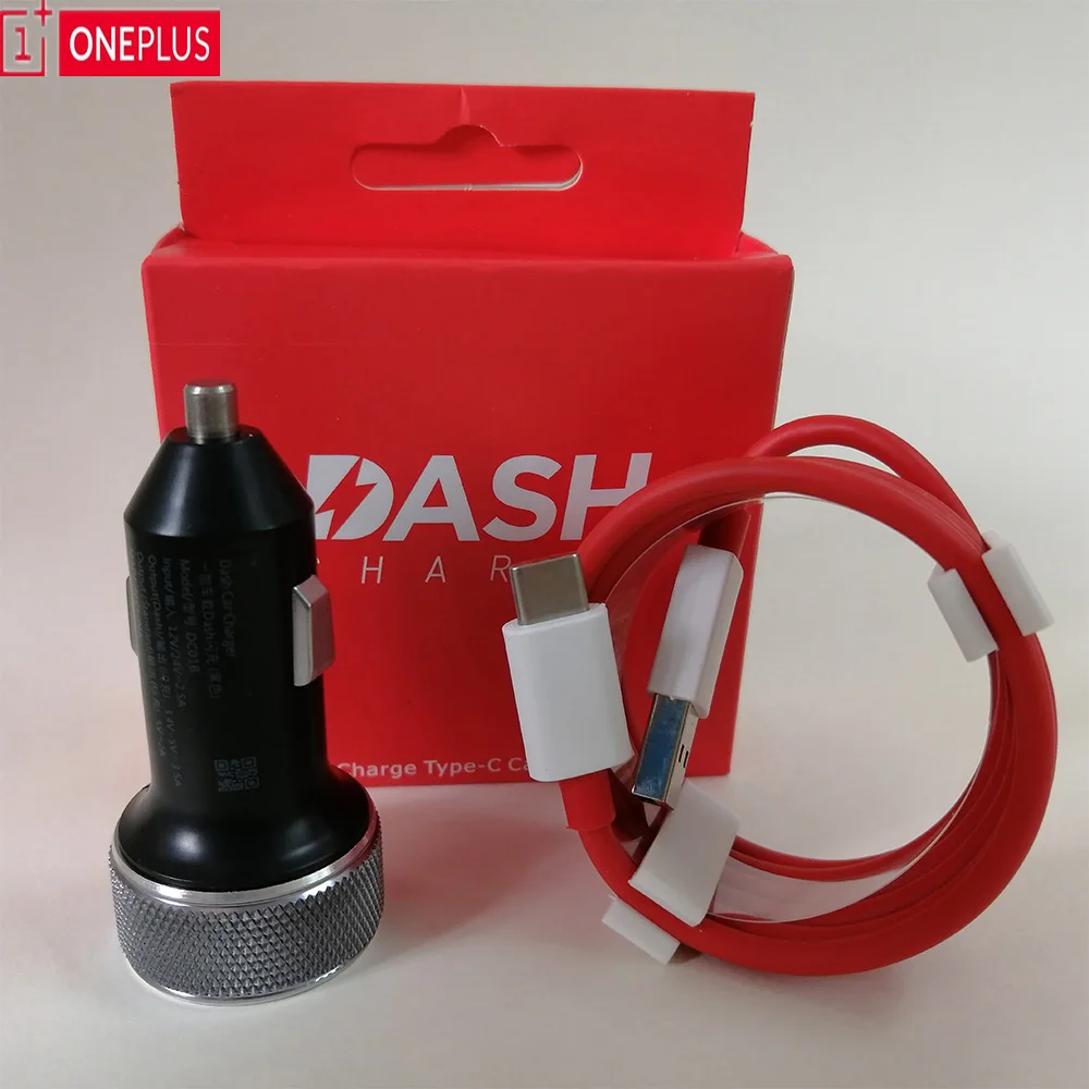 Оригинальное автомобильное зарядное устройство Oneplus Dash 6 6T 5t 5 3t 3 one plus смартфон QC 0