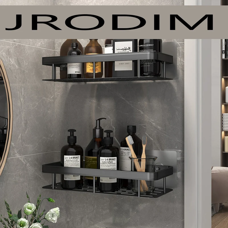 Полка JRODIM без перфорации для ванной комнаты угловые полки сверления стеллаж душа