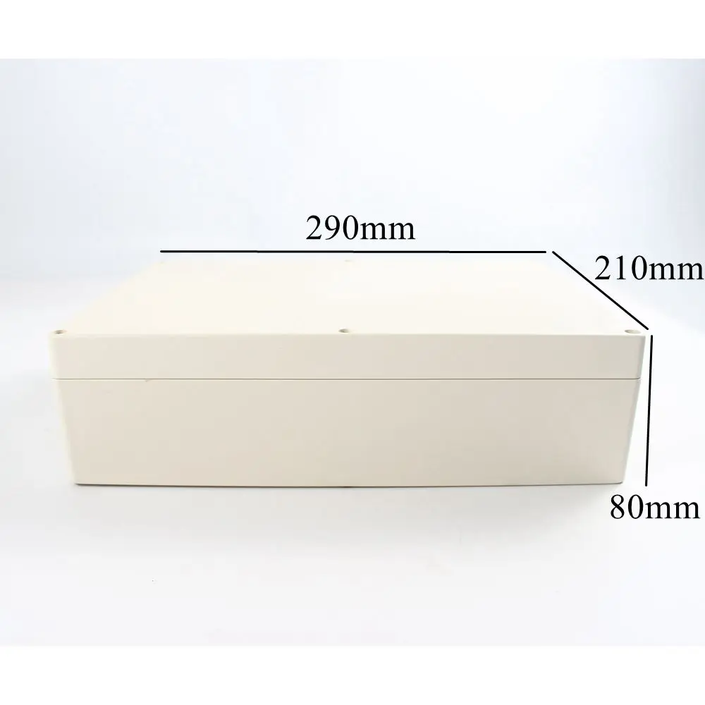 290x210x80 мм водонепроницаемый пластиковый корпус для наружного подключения кабеля