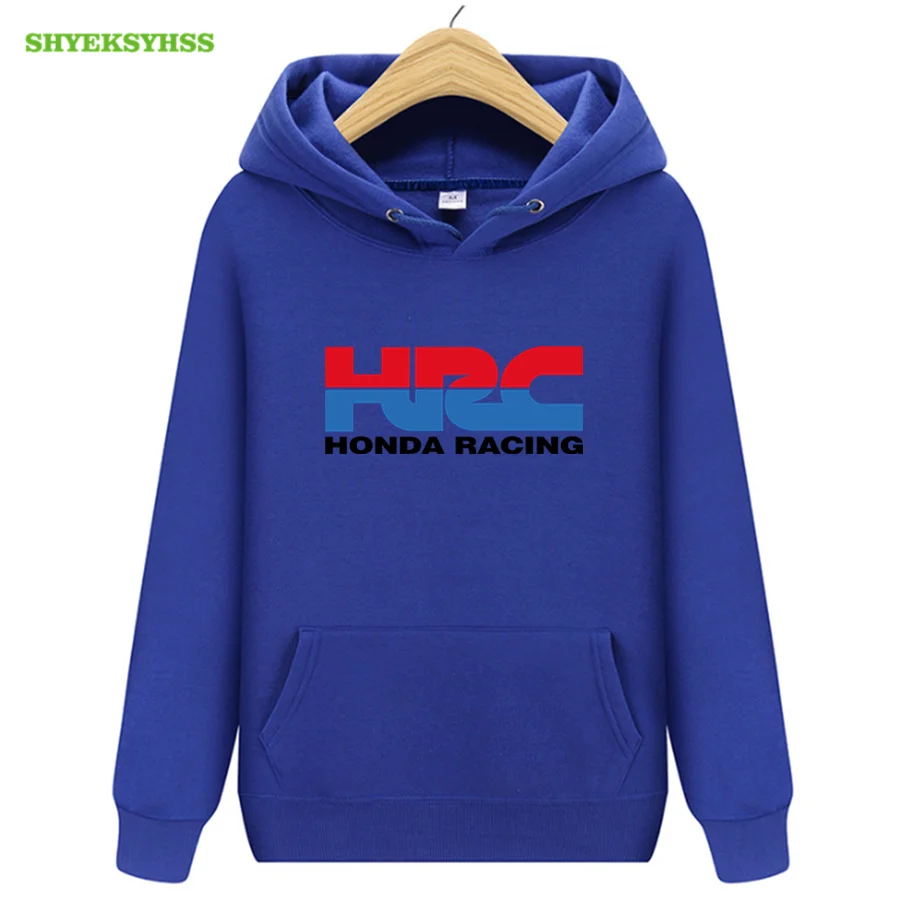 

New Men's Hoodie Honda Racing HRC Logo Motorcycle Brand Hoodies Men's Popular Spring Autumn Apparel Fashion Sweatshirt