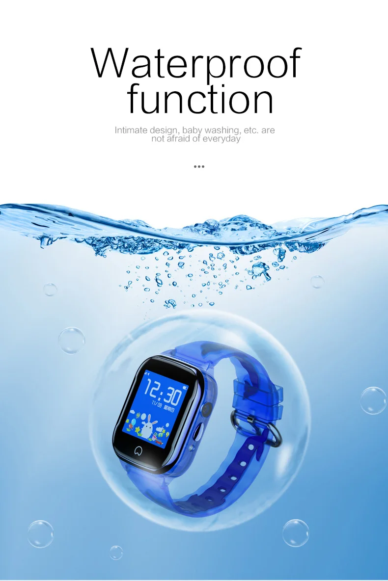 Детские Смарт часы S6 с GPS экстренный вызов поиск местоположения трекер монитор