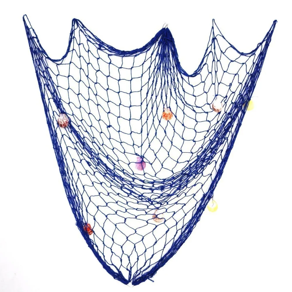 150*200 см Сетка из хлопка ручная работа декоративные рыболовные сети подарки
