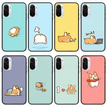Corgi Phone Case for Xiaomi Mi 10 11 Ultra K40 Lite Pro Silicone case for Xiaomi POCO F2 F3 M3 X2 X3