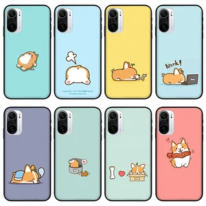 Corgi Phone Case for Xiaomi Mi 10 11 Ultra K40 Lite Pro Silicone case
for Xiaomi POCO F2 F3 M3 X2 X3