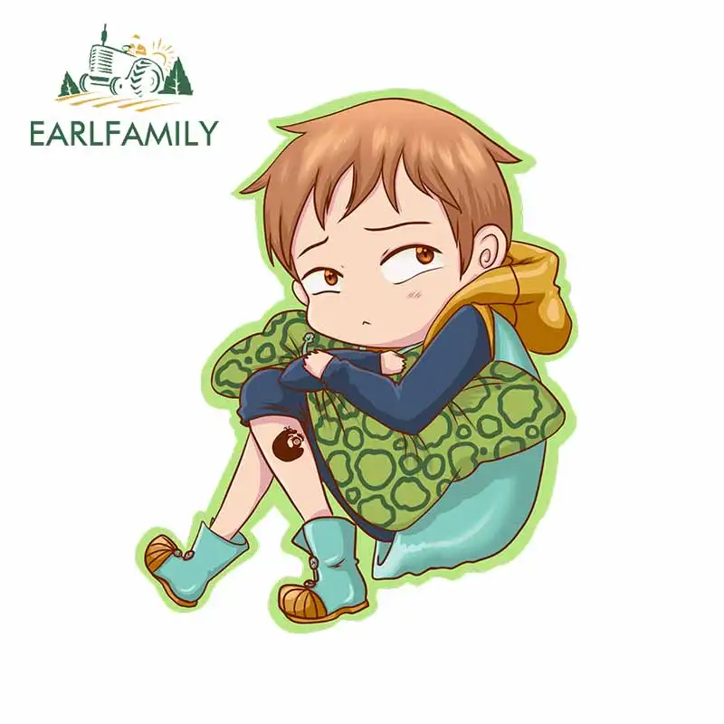 EARLFAMILY 13 см x 10 7 для семи смертных грехов Арлекин водонепроницаемый мотоцикл аниме