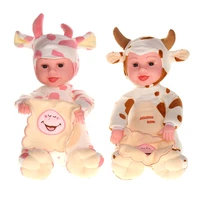 28cm baby doll toys real baby reborn doll girl electric interactive toys for kids unicorn plush toy hide and seek game child toy