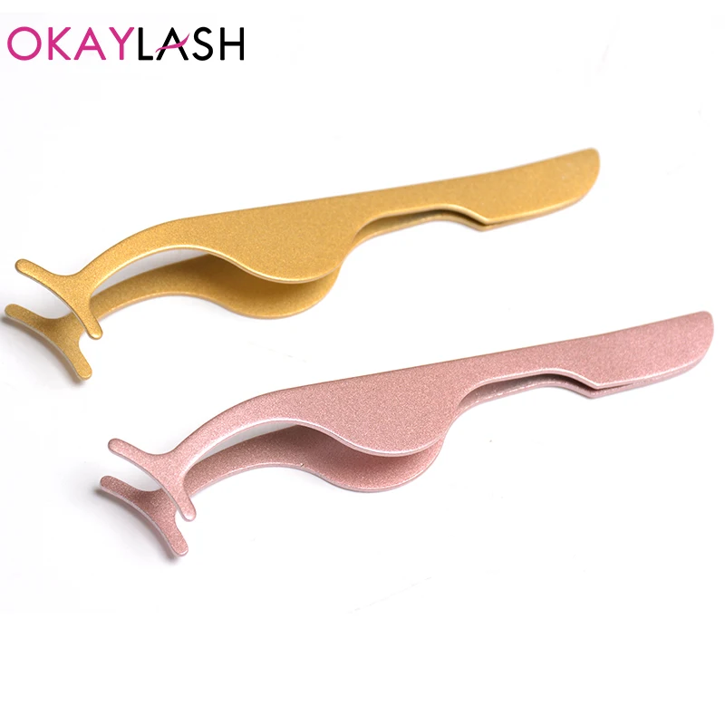 OKAYLASH аппликатор для накладных ресниц розовый фиолетовый красный светильник