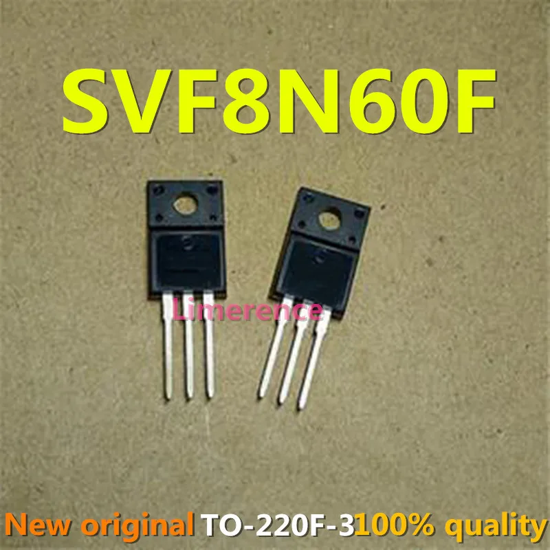 

100% nuevo 50 unids/lote оригинальный MOSFET SVF8N60F 8A600V SVF8N60 TO-220F транзистор