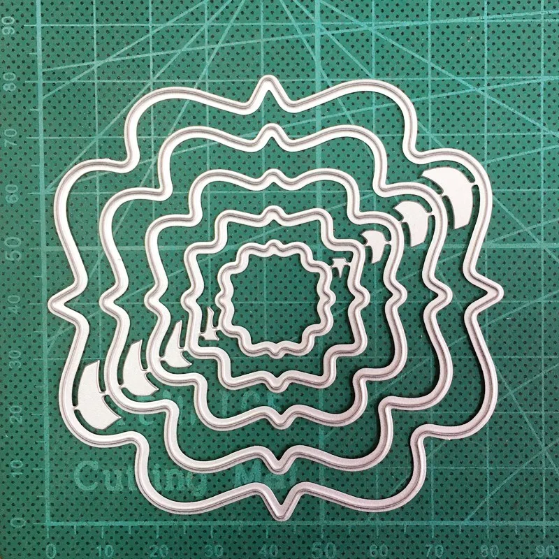 

Background Frame Metal Cutting Dies for DIY Scrapbooking dies Stamp Card Making Decorative Craft Embossing Die Cut Stencils dies