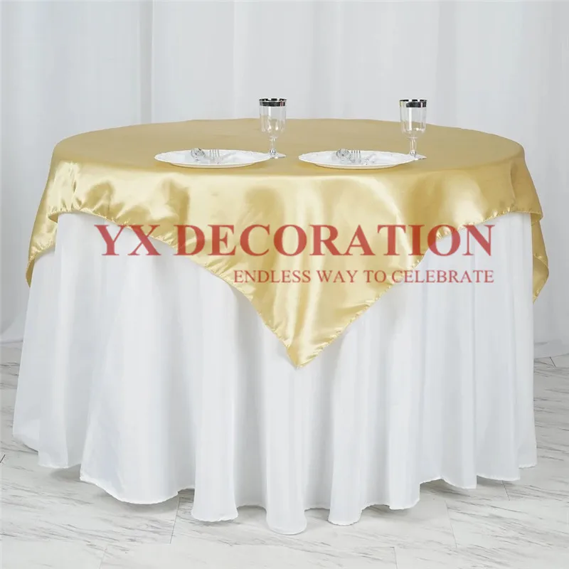 Недорогая атласная Скатерть для стола скатерть банкета свадебного торжества