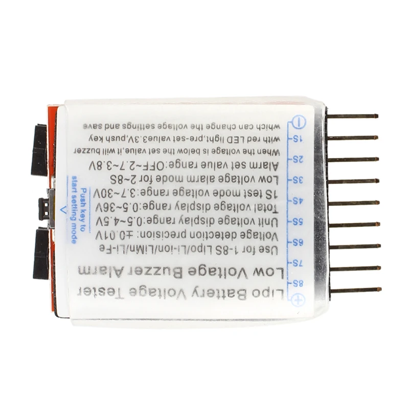 1-8S Lipo LiMn тестер батареи низкое напряжение зуммер сигнализация | Инструменты