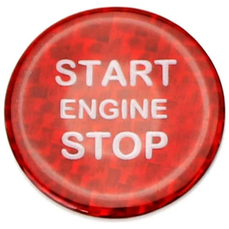 Украшение из углеродного волокна для автомобиля Alfa Romeo Giulia/Stelvio Red 1 шт.|Наклейки