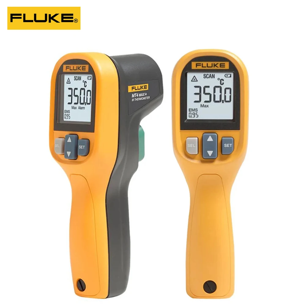 Pаспродажа Мини Инфракрасный термометр FLUKE 62MAX/Plus, Бесконтактный портативный цифровой лазерный Высокоточный-30 ~ 650 ℉, измерительный пистолет температу...