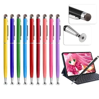 10pcslot universal 2 in 1 stylus pen drawing tablet capacitive screen disc tip touch for ipad iphone mobile android phone smart