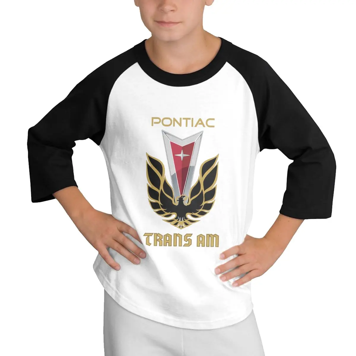 

Trans Am Firebird Men's Basic teen-agers Teen Sleeve Shoulder T