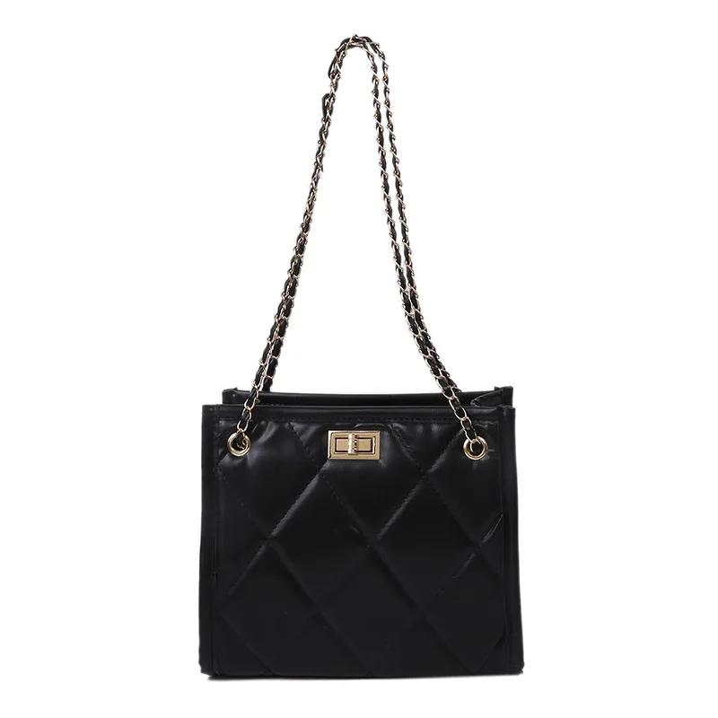 

2021 Fashion Shoulder Bag Women Travel Bags Leather Pu Quilted Bag Female Luxury Handbags Women Bags Designer Sac A Main Femme