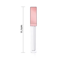refillable lip gloss tubes rose gold clear plastic empty make up containers diy lip gloss lip balm containers make up tools