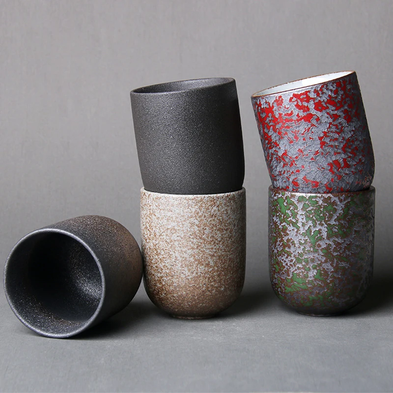 Фарфоровая чайная чашка кунг фу 128 мл японская керамическая кофейная кружка