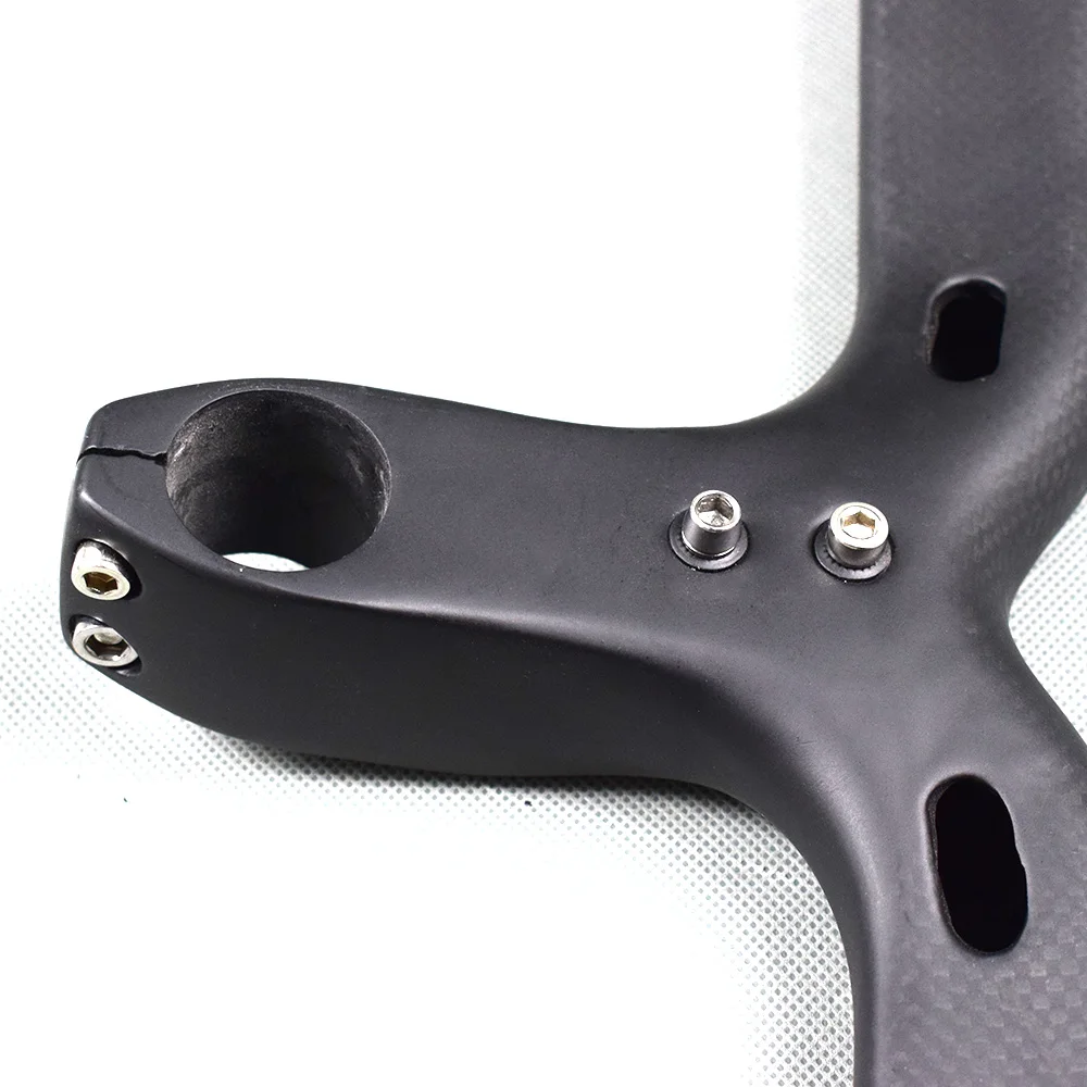 Ультралегкий карбоновый руль для дорожного велосипеда 3K|Велосипедный руль| |