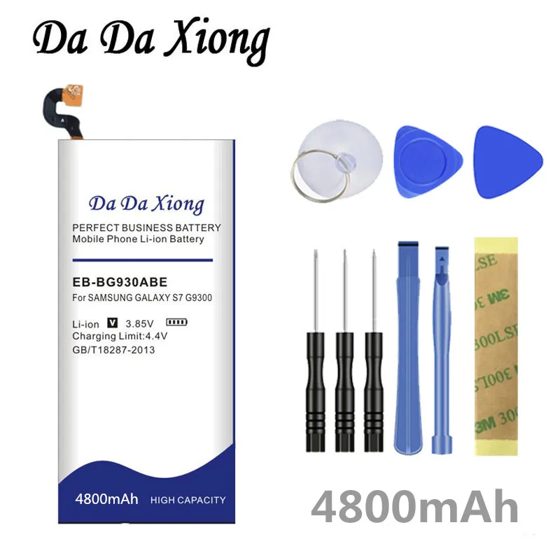 

DaDaXiong 5100mAh EB-BG930ABE Battery For Samsung GALAXY S7 G9300 SM-G9300 SM-G930 G930 G930F