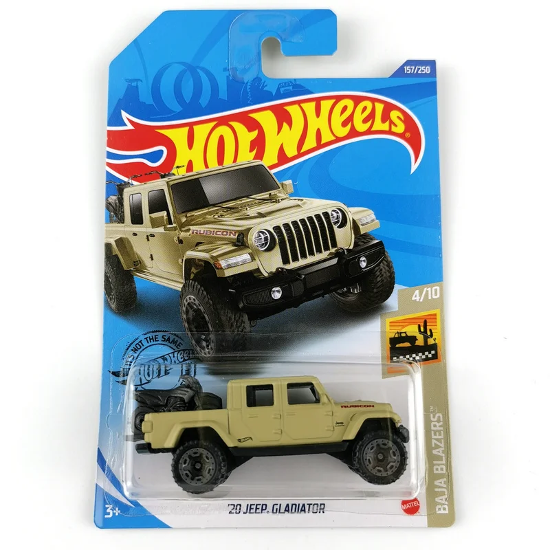 Hot Wheels 1:64 20 JEEP GLADIATOR Edition металлические Литые модели автомобилей детские игрушки в