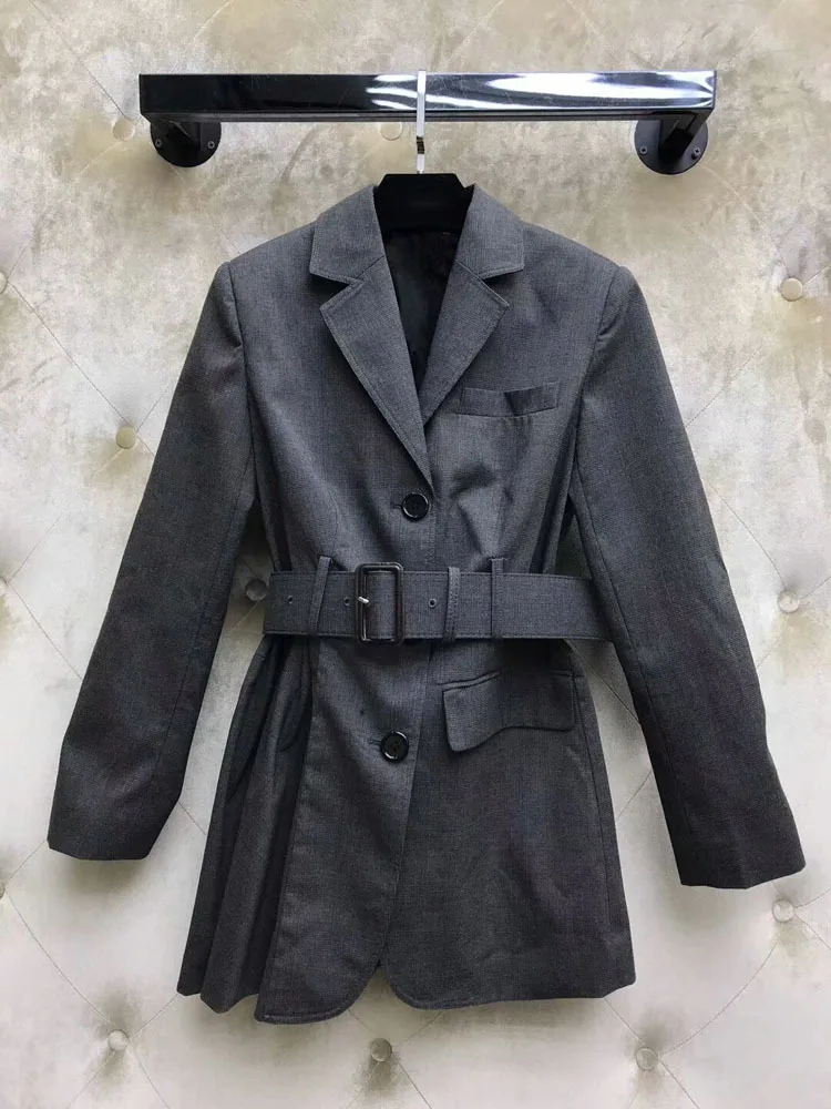 

Роскошный брендовый пиджак, высококачественный дизайнерский односторонний пиджак в виде листьев лотоса