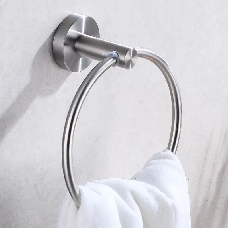 35 держатель для полотенец из стали ванной комнаты настенный Держатель с одним