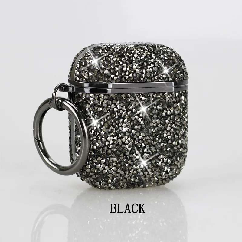 

Luxury Shiny Glitter Cover box storage Box Earpods Case for Apple AirPods Air Pods 1 2 Pro Earphone Protective Cute Case Funda