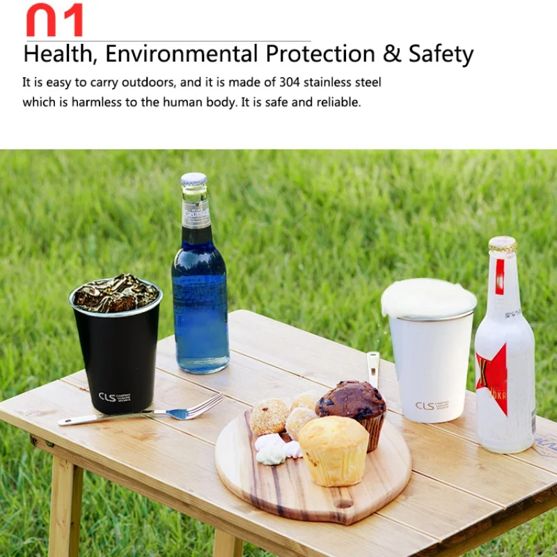 4 шт./компл. Кемпинг чашка для барбекю на открытом воздухе может использоваться в