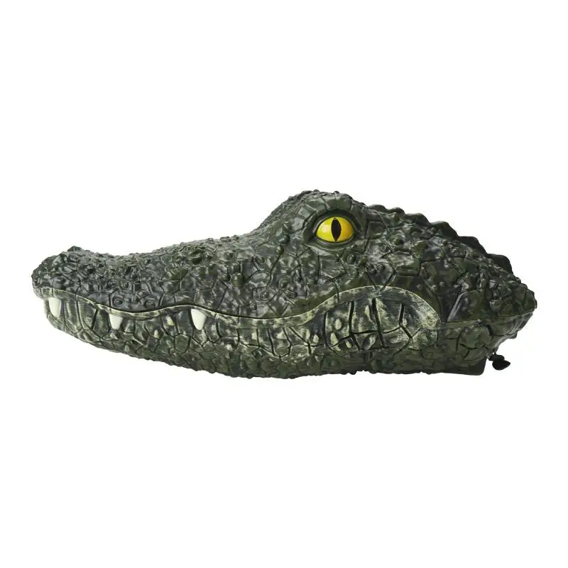 KALIONE RC лодка имитация головы крокодила 2 4G пульт дистанционного управления шутка
