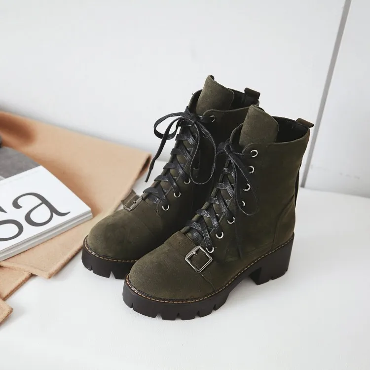 

Большие размеры 9, 10, 11, 12; Ботинки; Женская обувь; Ботильоны для женщин; Женские ботинки; Женская зимняя обувь на шнуровке спереди