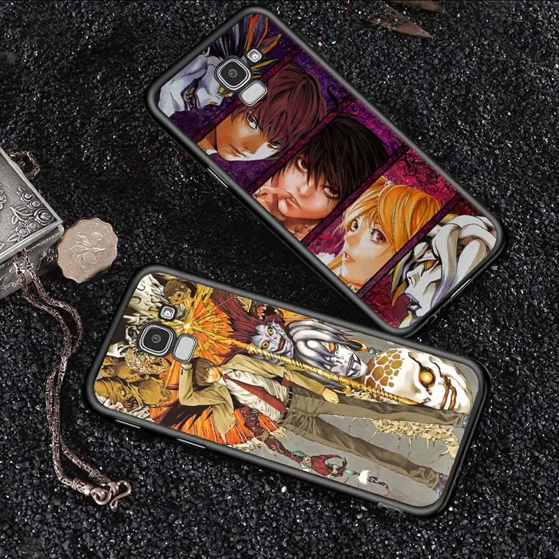 

Anime Death Note For Samsung J8 J7 Duo J730 J6 J5 J530 J4 J3 J330 J2 Core Star Prime 2018 EU Plus Black Phone Case