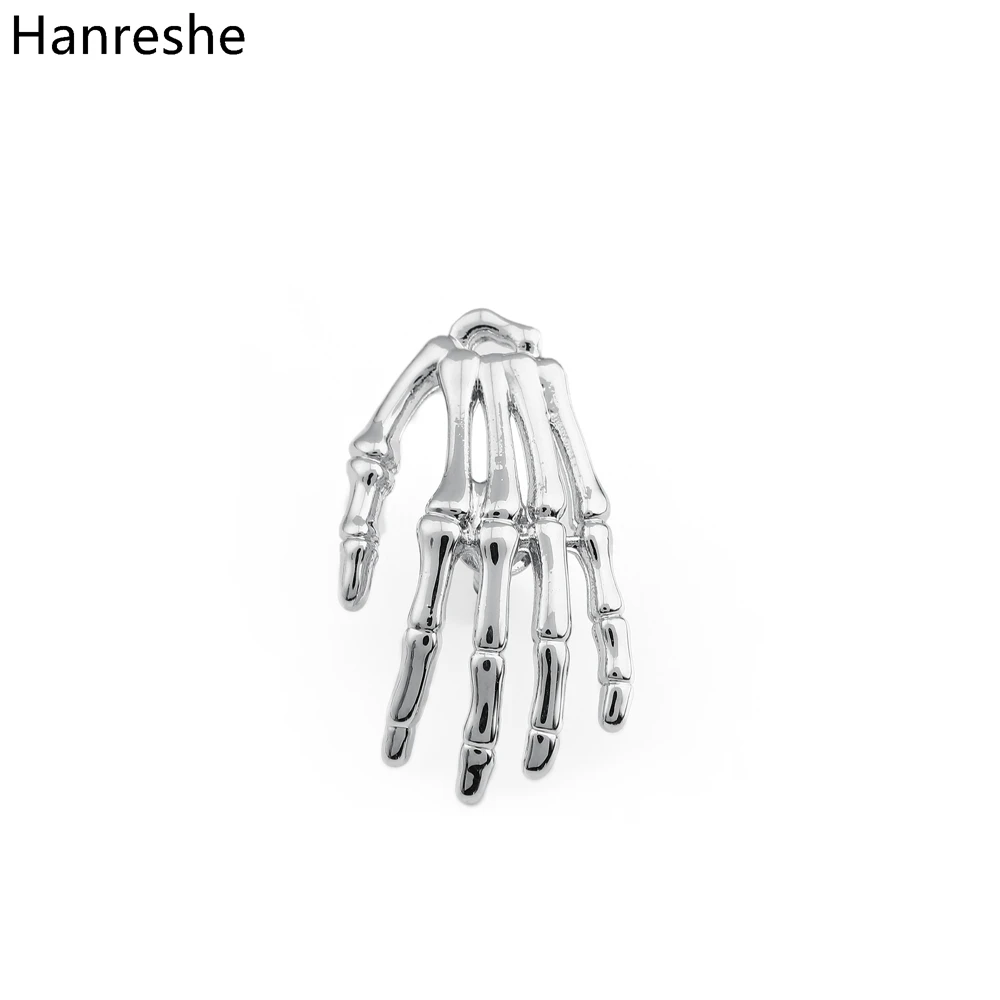 

Hanreshe Silver Plated Lapel Brooch Medical Skeleton Palm Organ Anatomy Pins Badge for Doctors and Nurses Jewelry Gifts