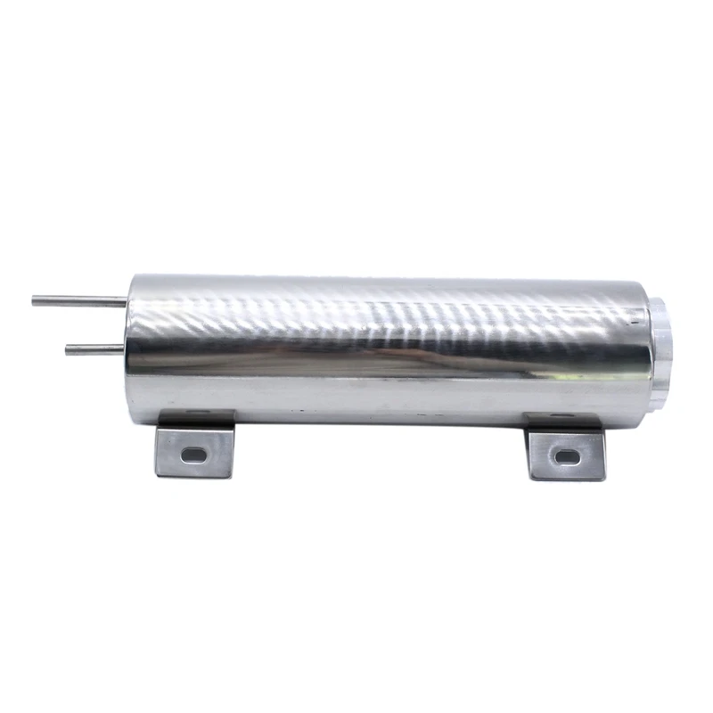 

32 Oz Stainless Steel Polished Radiator Overflow Tank Bottle Catch Can or Most Hot Rods and Classic Engines