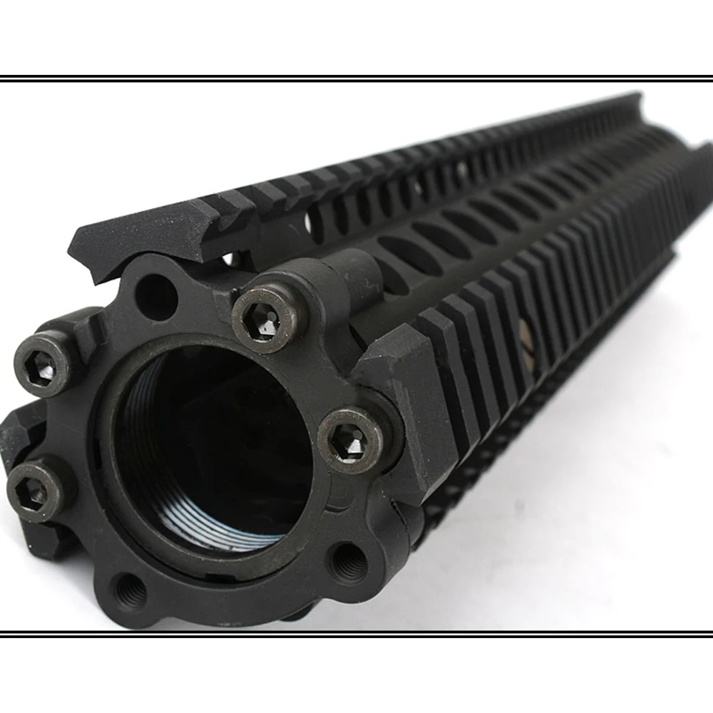 Анодное оксидирование алюминия CNC MK18 RISII 12 &quotAirsoft Handguard Picatinny Rail для AR AEG Airsoft M4A1