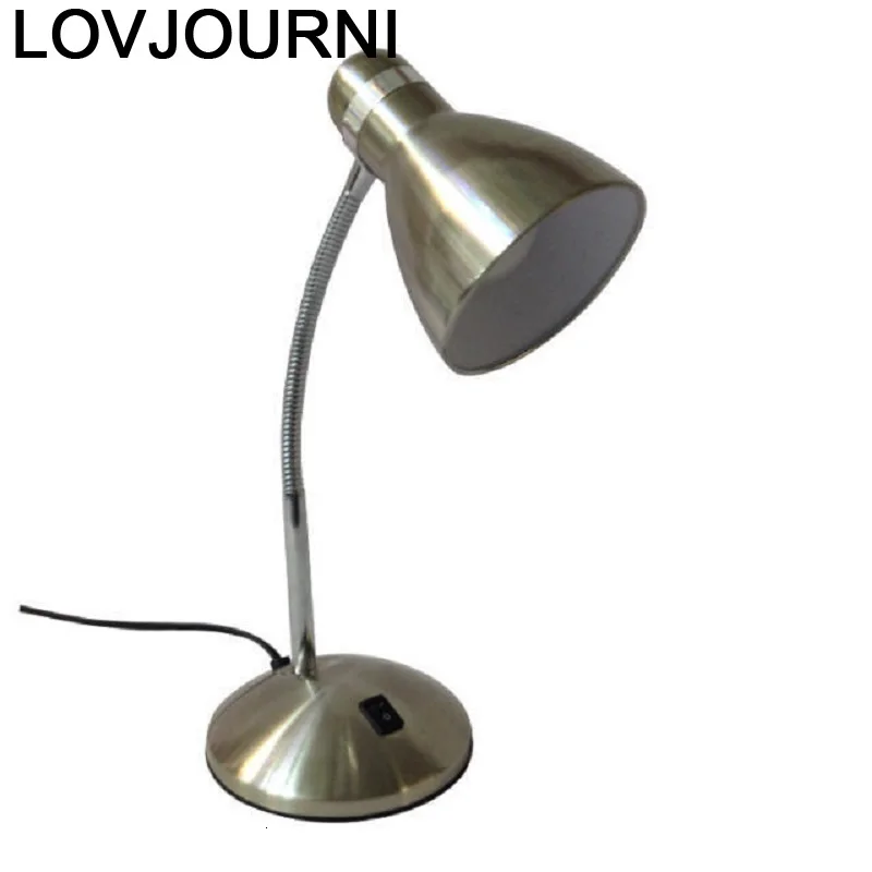 Современная настольная лампа с подсветкой Bureaulamp Decoracao Para Casa Lampada Da Tavolo Escritorio Tischlampe